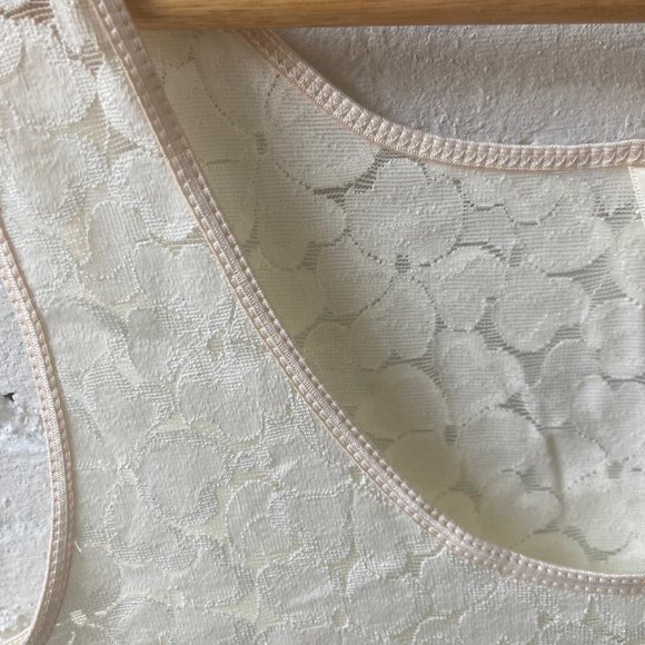 MINT! VINTAGE BANANA REPUBLIC LACE CAMI ~ MADE IN USA ~ SIZE M - Picture 4 of 7